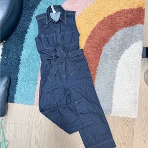 Reitmans Indigo Denim Jumpsuit
